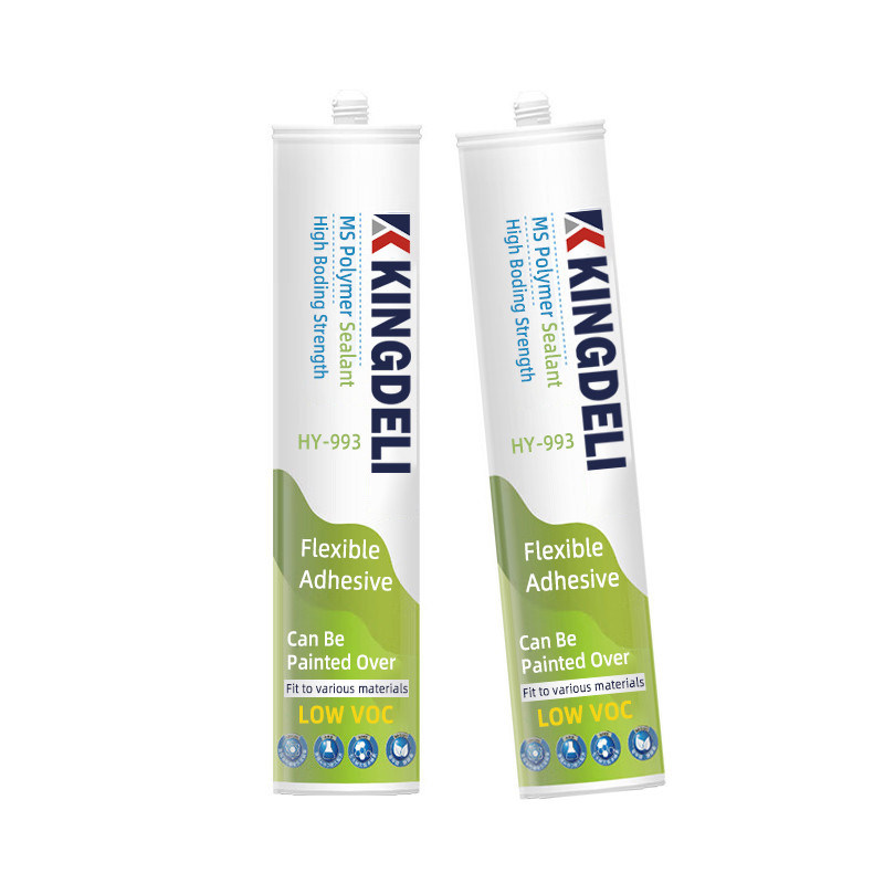 علاج سريع الأبيض MS بوليمر مانع التسرب غير قابل للتآكل عديم الرائحة للمرآة